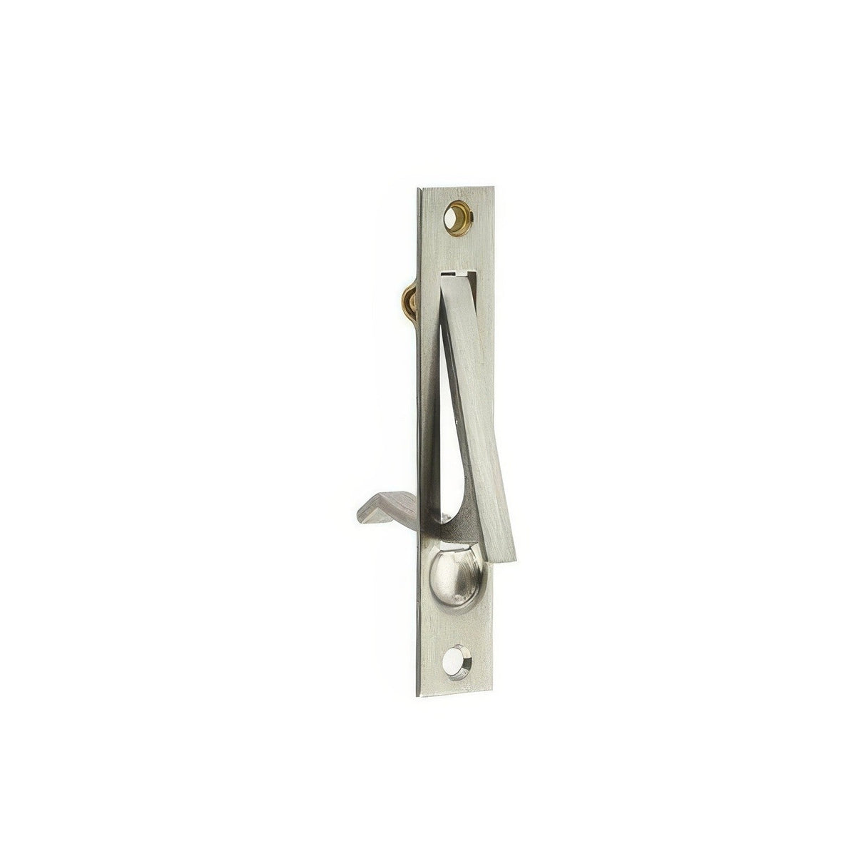 Emtek 2221US14 Brass Modern, Classic Brass, Sandcast Bronze, Wrought Steel edge pull, additional view