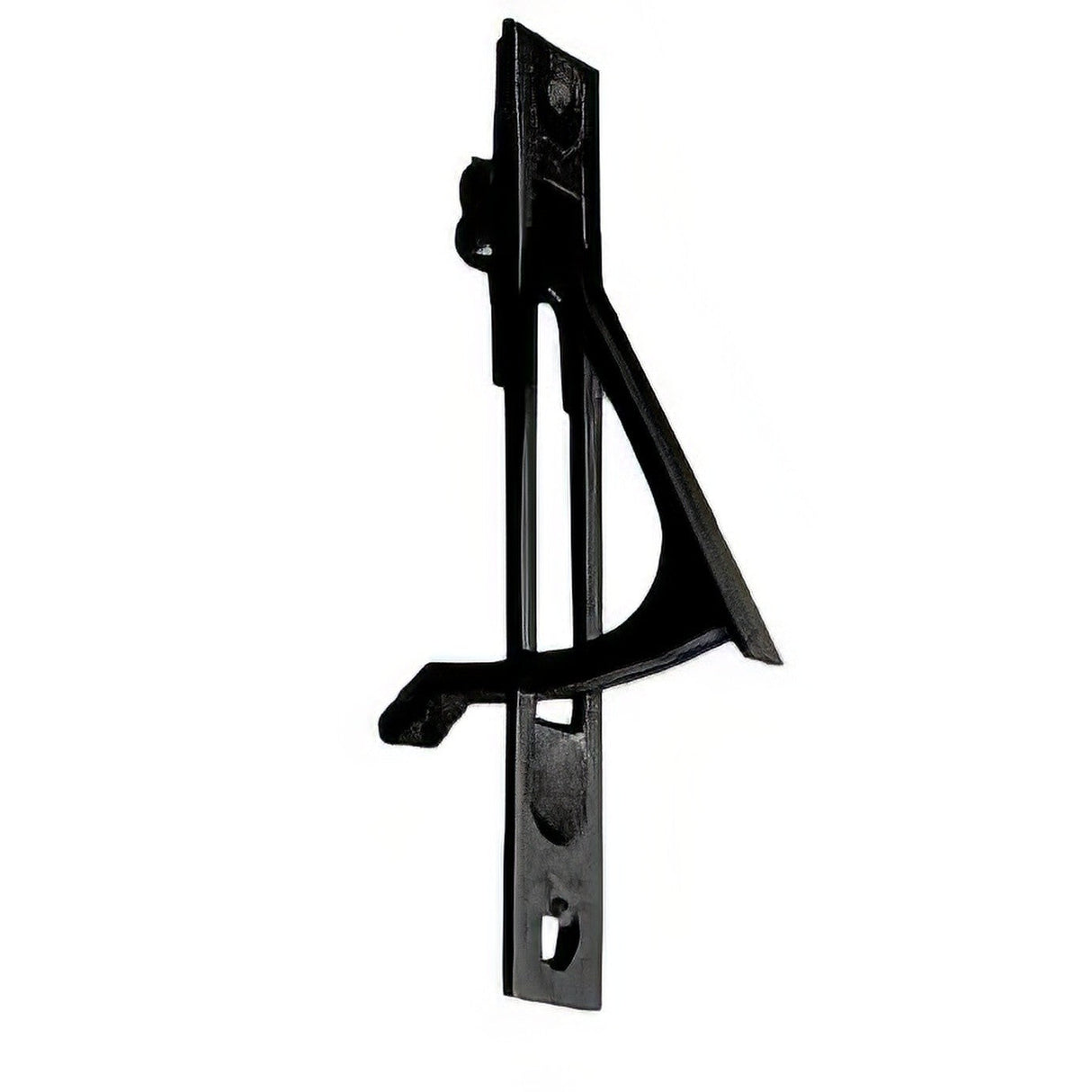 Emtek 2221US19 flat black edge pull