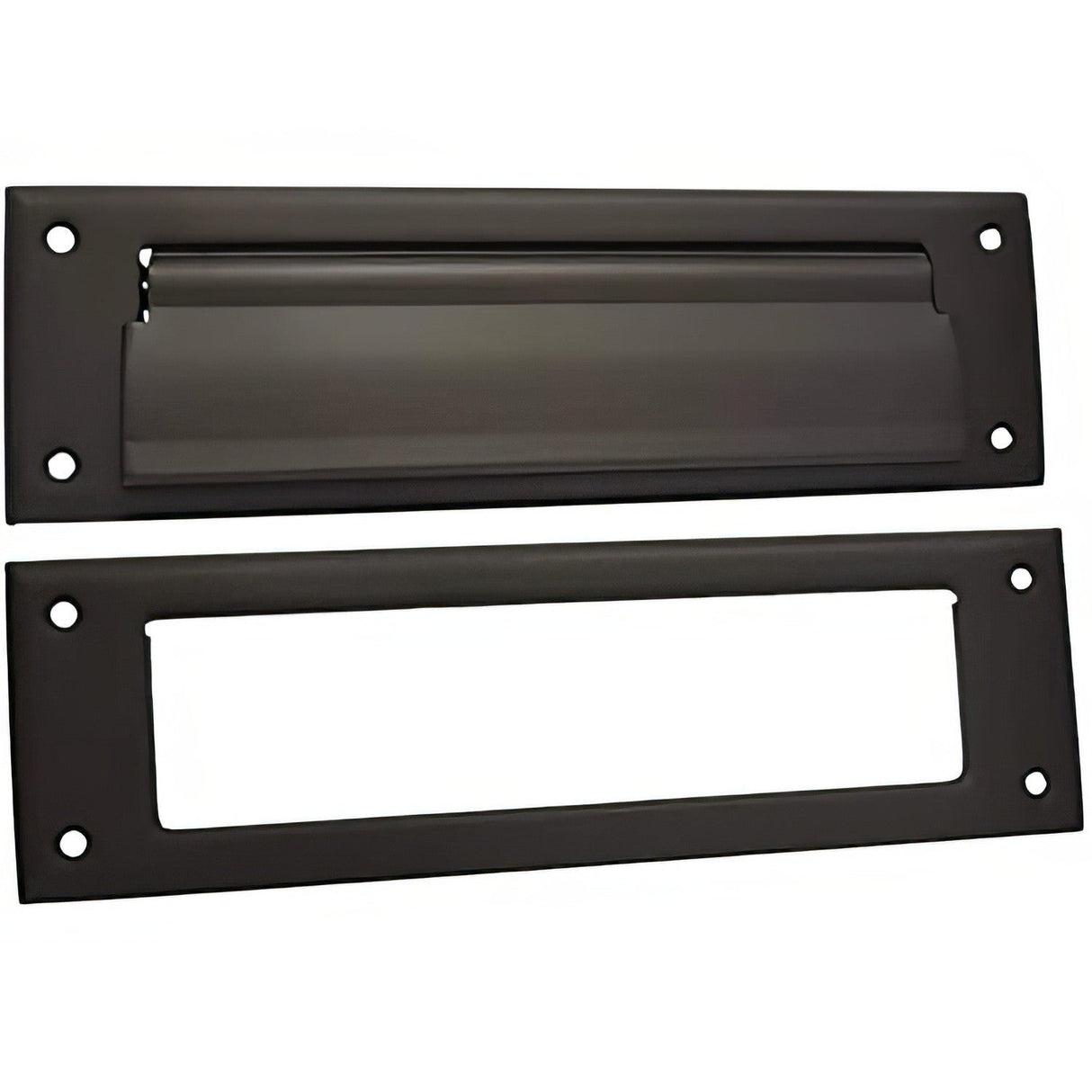 Emtek 13-1/16" Length x 3-3/8" Height Solid Brass Mail Slot