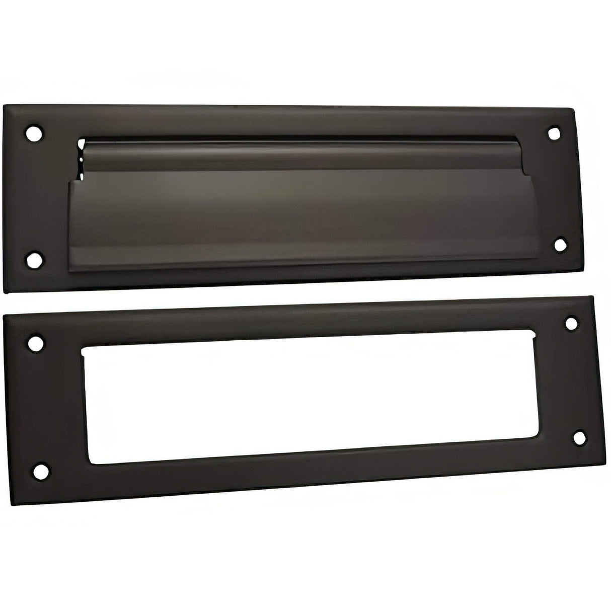 Emtek 13-1/16" Length x 3-3/8" Height Solid Brass Mail Slot