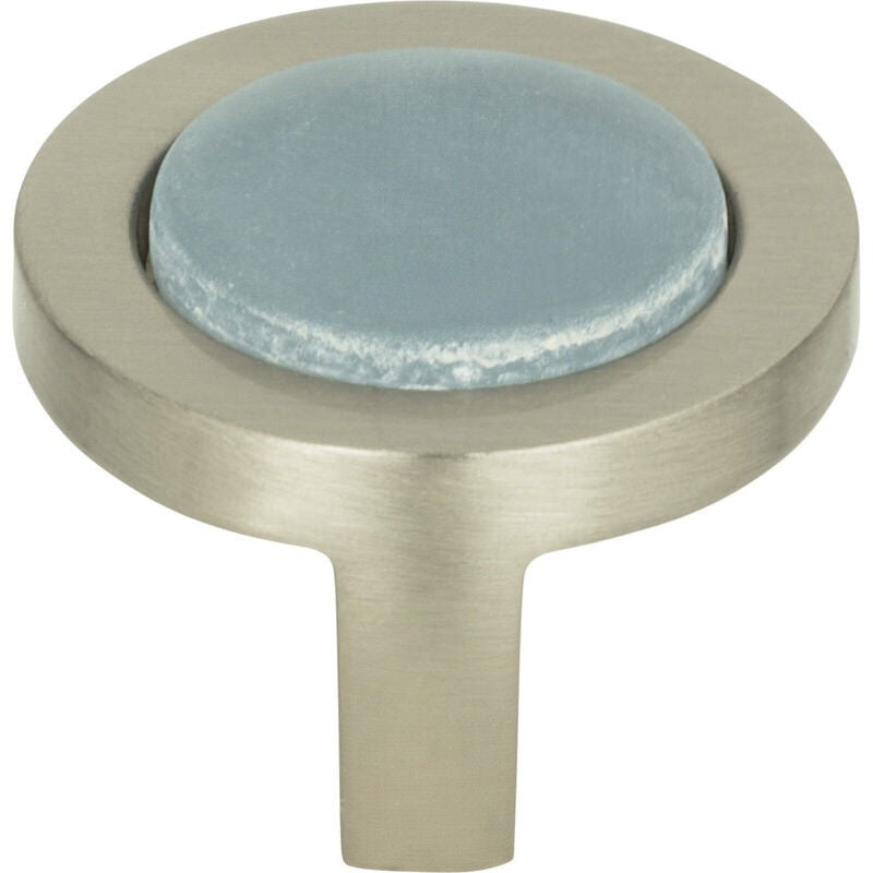 Atlas Homewares 229-BLU-BRN brushed nickel cabinet knob