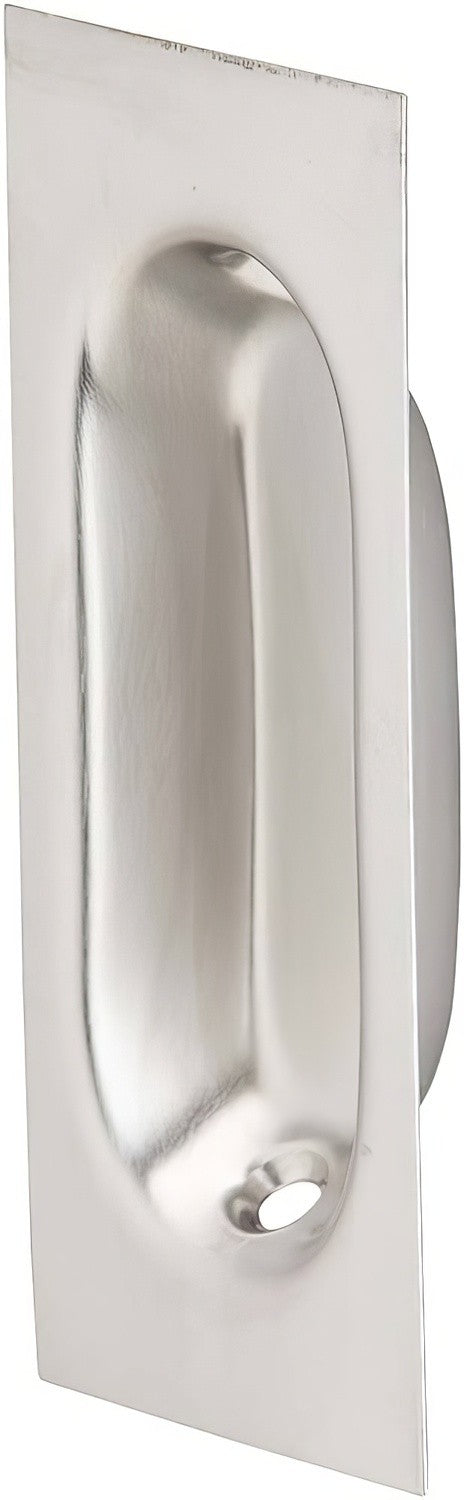 Ives 22B26D satin chrome flush pull