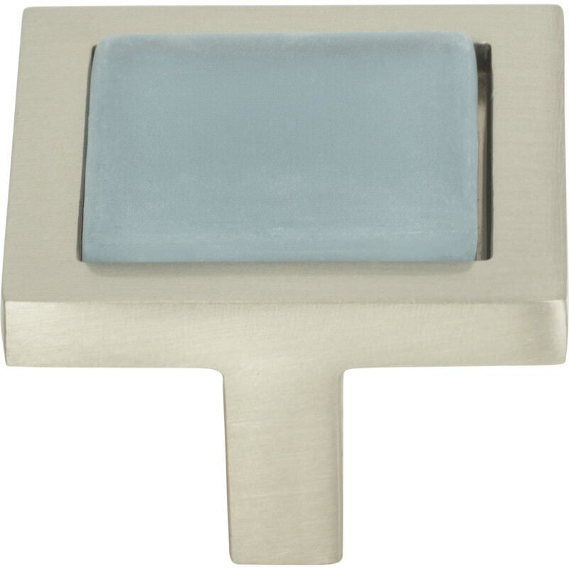 Atlas Homewares 230-BLU-BRN brushed nickel cabinet knob