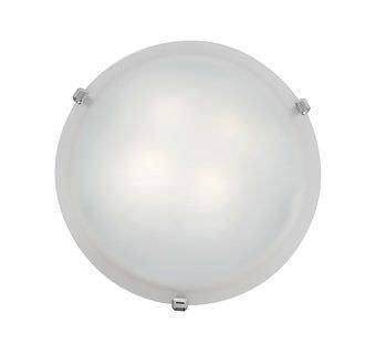 Access Lighting 23019GU-RU/ALB rust / alabaster flushmount light