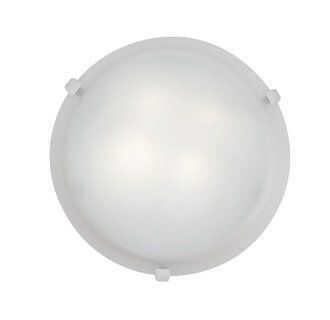 Access Lighting 23020GU-WH/WH white / white flushmount light