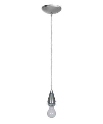 Access Lighting 23099-BS brushed steel pendant light