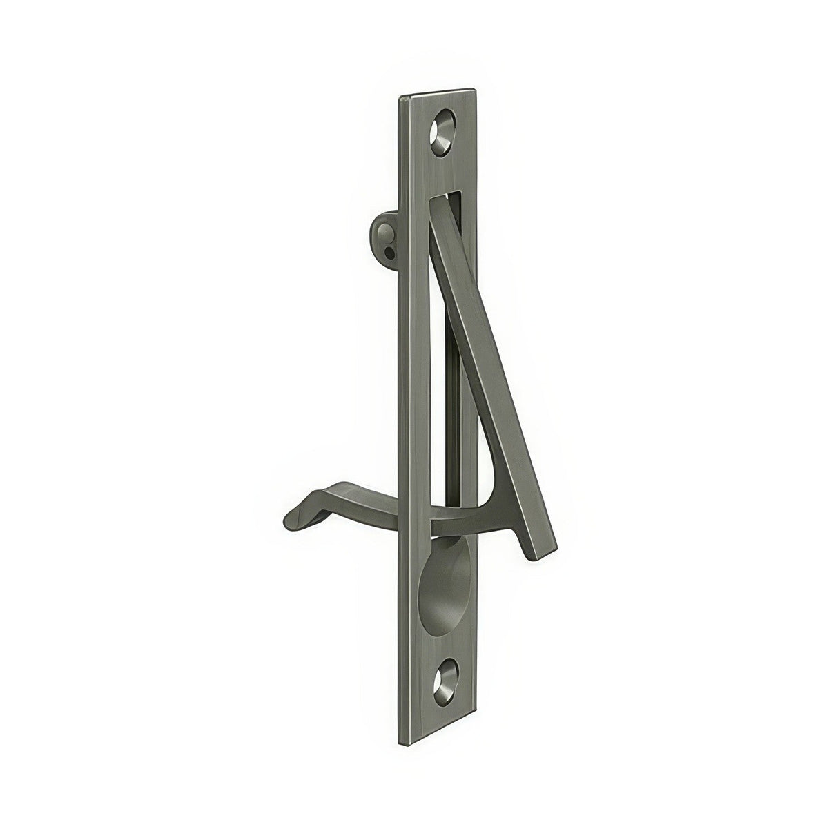 Ives 230BBLK edge pull in satin stainless, additional view