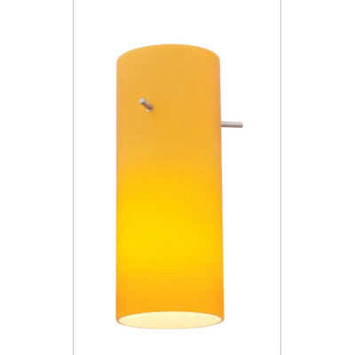 Access Lighting 23130-OPL Inari Silk pendant glass shade in satin stainless, additional view
