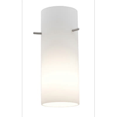 Access Lighting 23130-OPL Inari Silk pendant glass shade in satin stainless, additional view