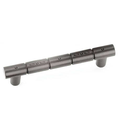 Laurey 23520 235 Kama Target 3" Zinc Flower Cabinet Pull Matte Black