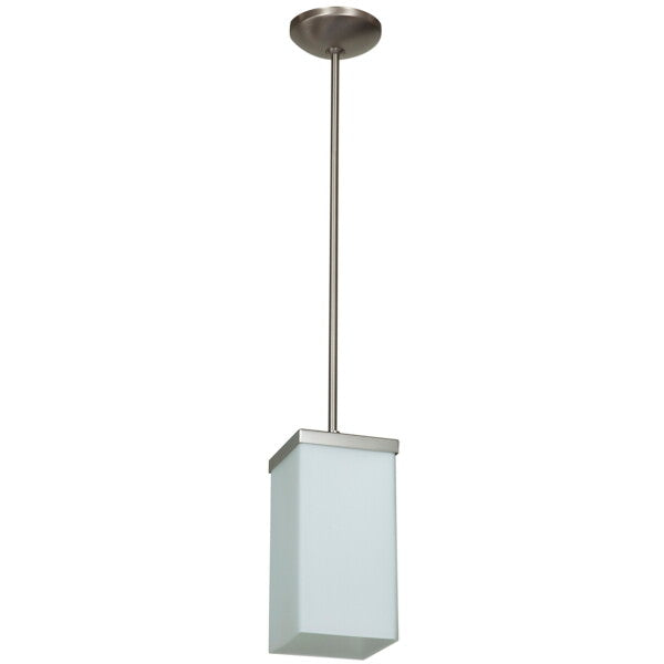 Access Lighting 23638-BS/OPL brushed steel pendant light