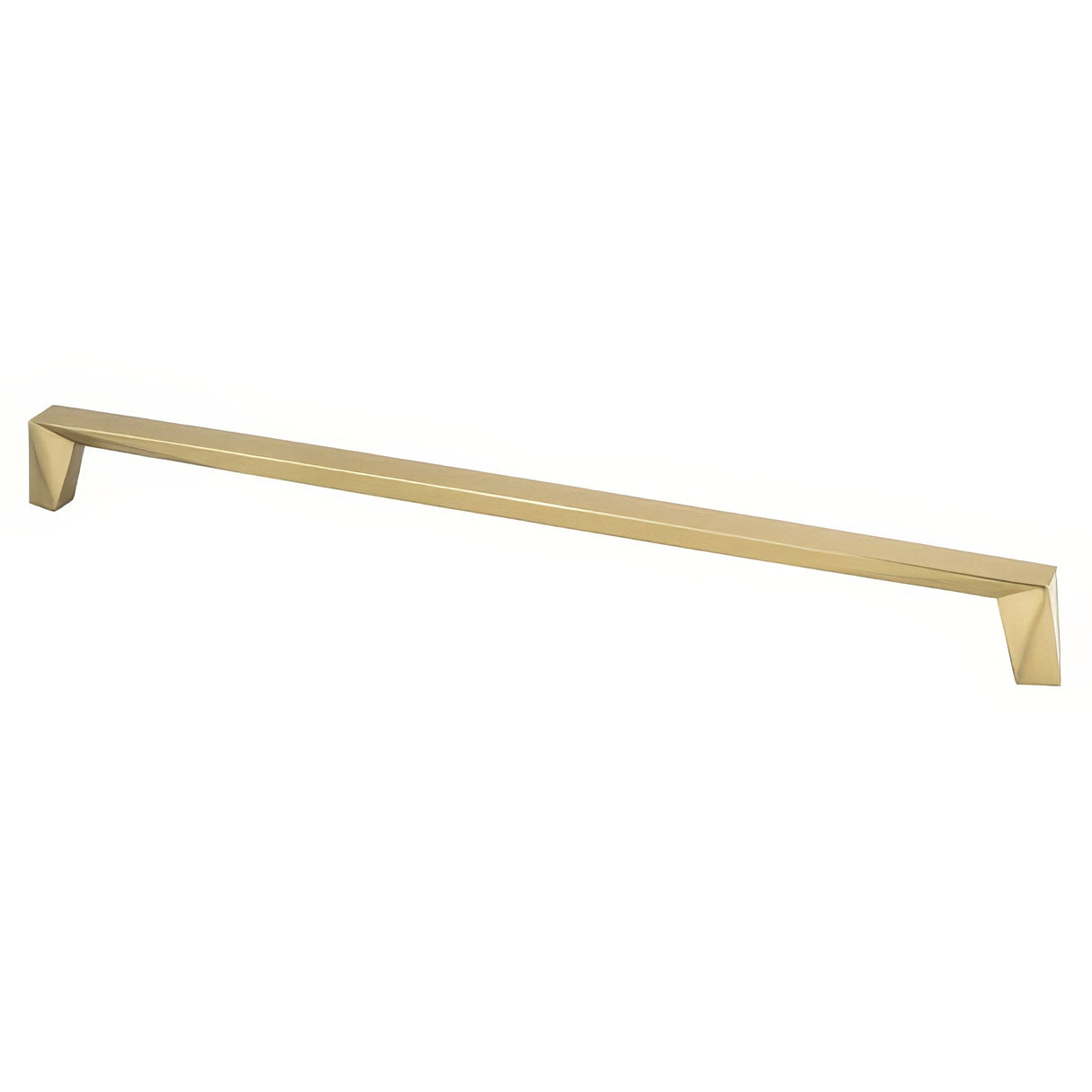 Berenson 2367-1MDB-P modern brushed gold cabinet handle pull