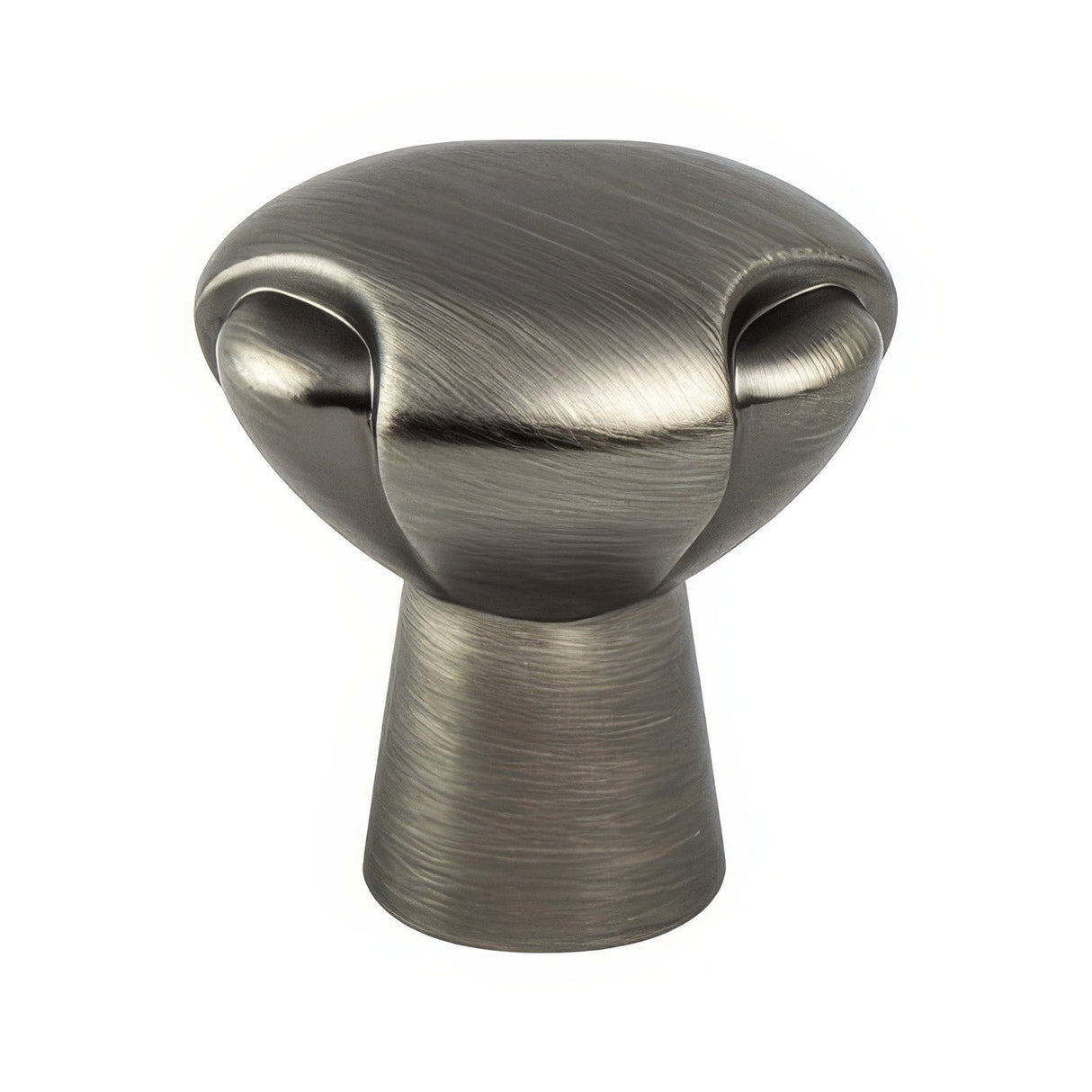 Berenson 2374-1VTN-P vintage nickel cabinet knob