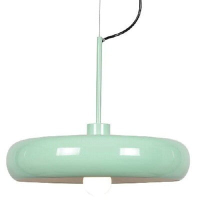 Access Lighting 23882LEDDLP-MGRN/WHT Bistro Round Colored LED Pendant Mint Green and White