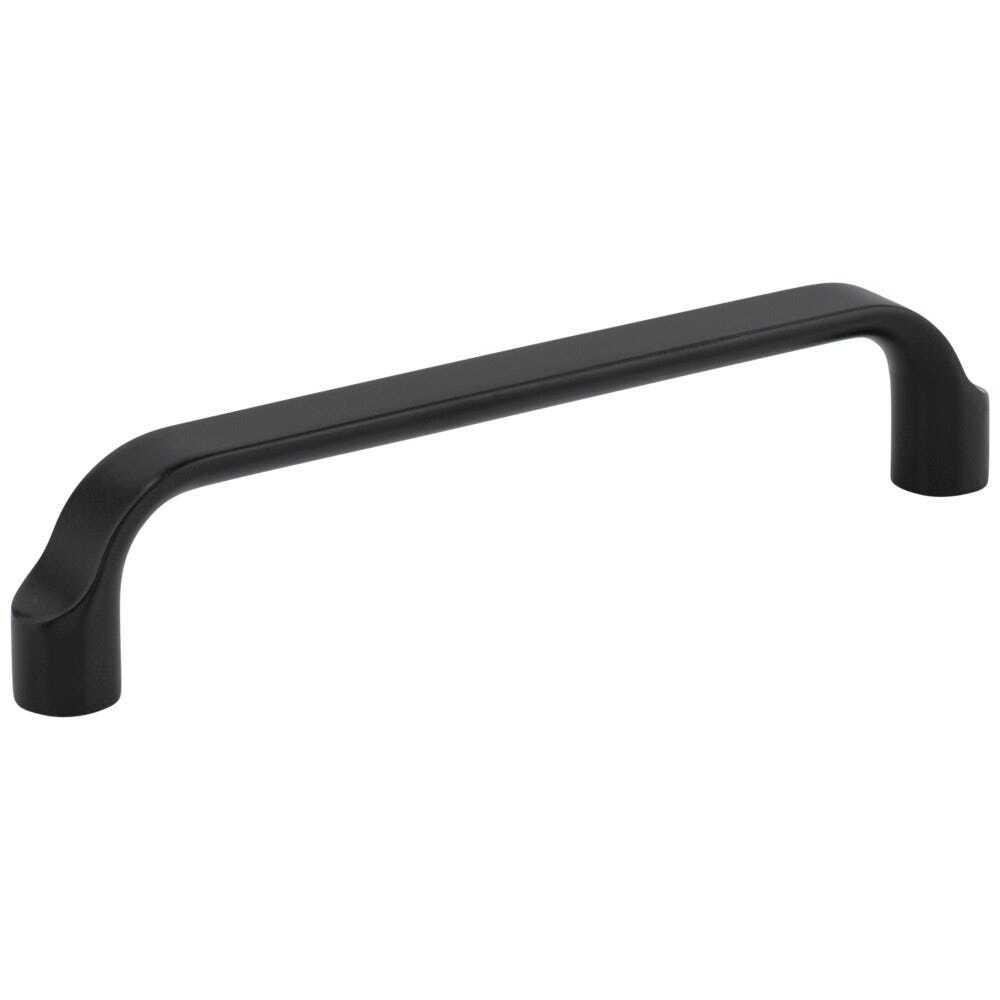 Elements 239-128MB matte black cabinet pull