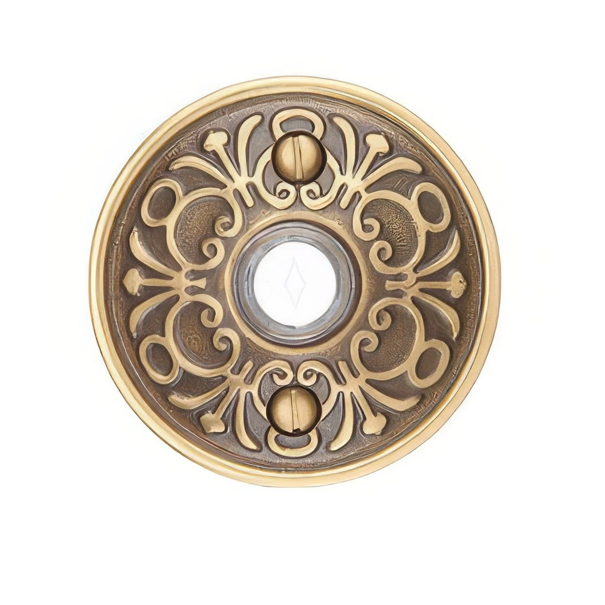 Emtek 2406US7 french antique doorbell