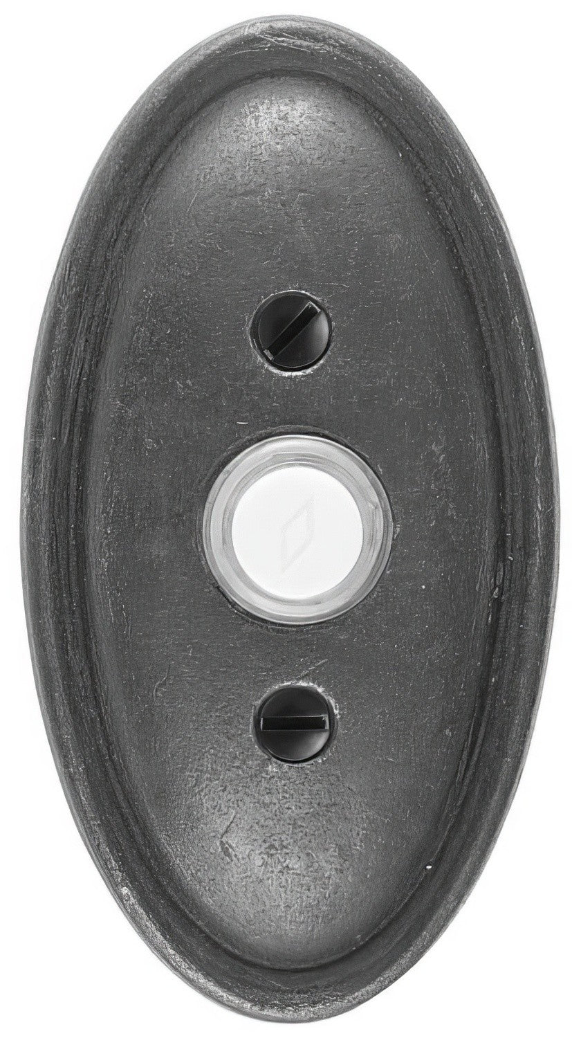 Emtek 2414FB flat black doorbell