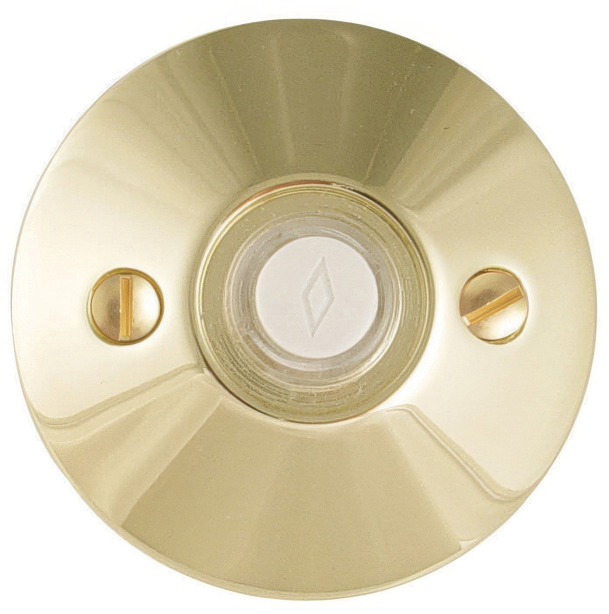 Emtek 2457US3NL lifetime polished brass doorbell