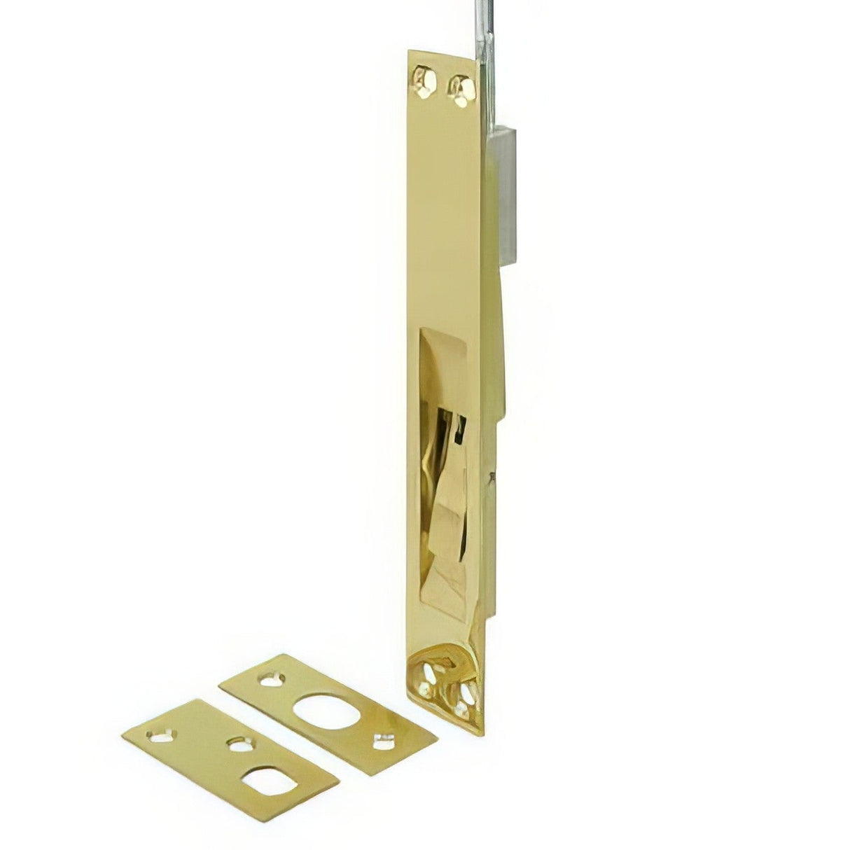 Deltana 24EFBCR003 pvd polished brass flush bolt