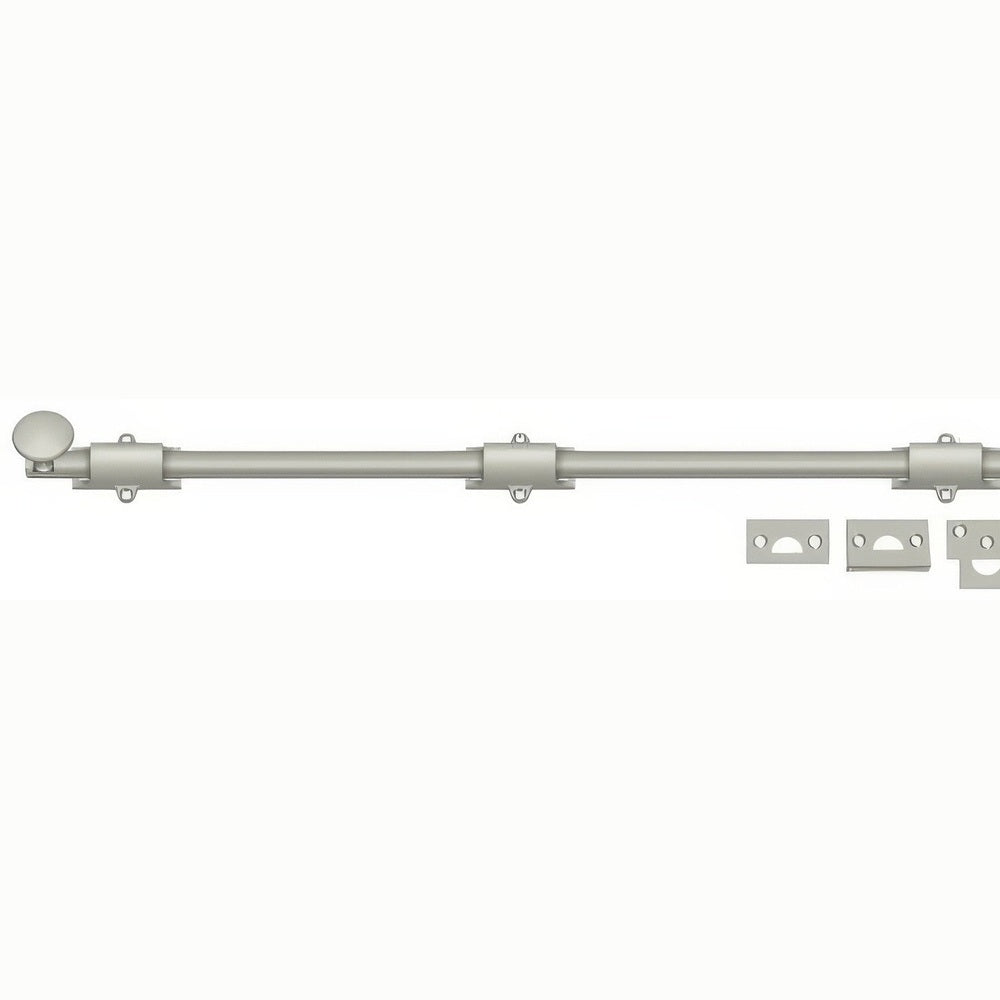 Deltana 24SB15 satin nickel surface bolt