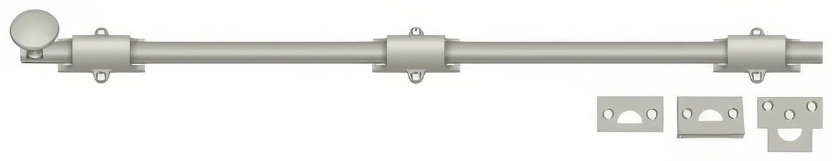 Deltana 24SB15 satin nickel surface bolt