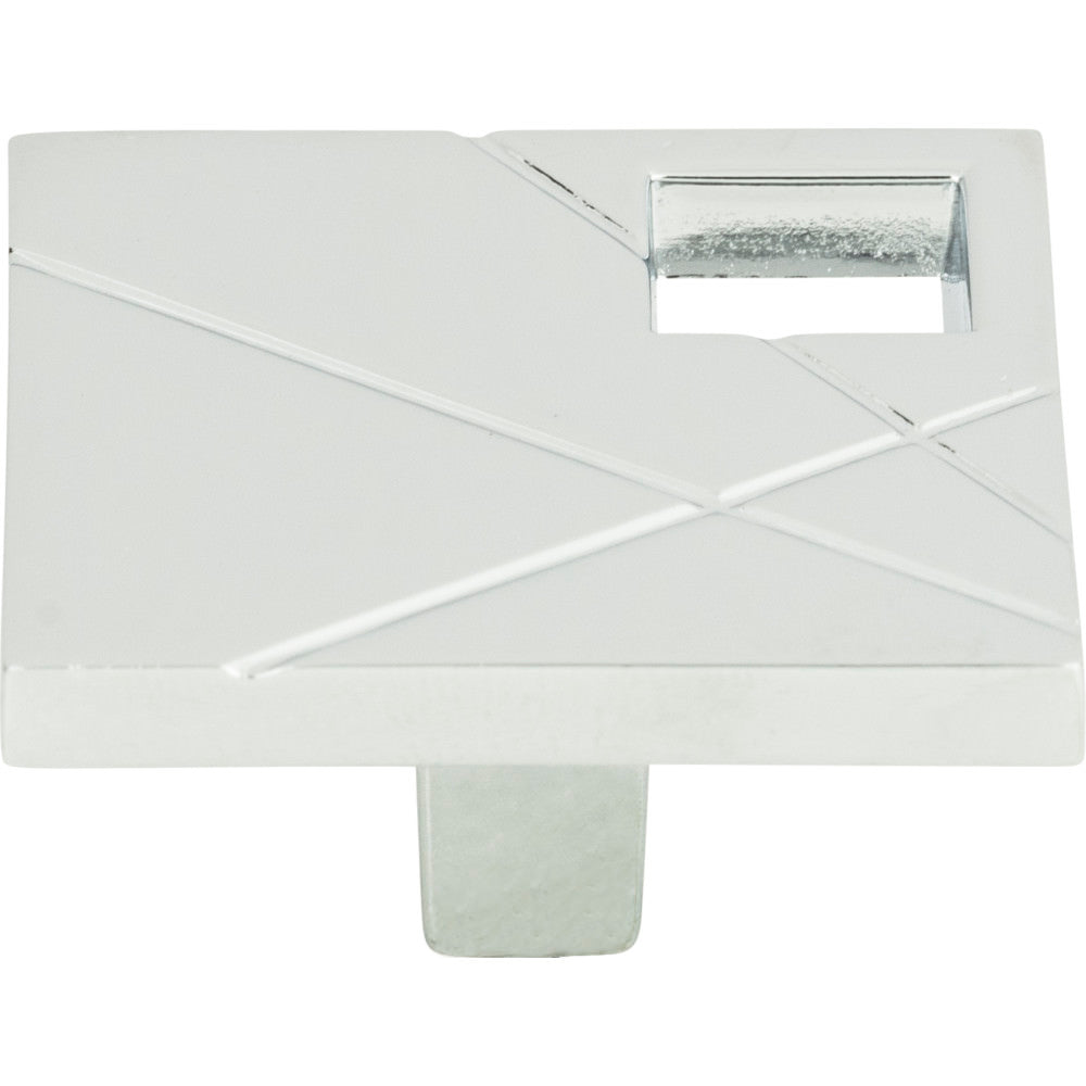 Atlas Homewares 251R-CH polished chrome cabinet knob