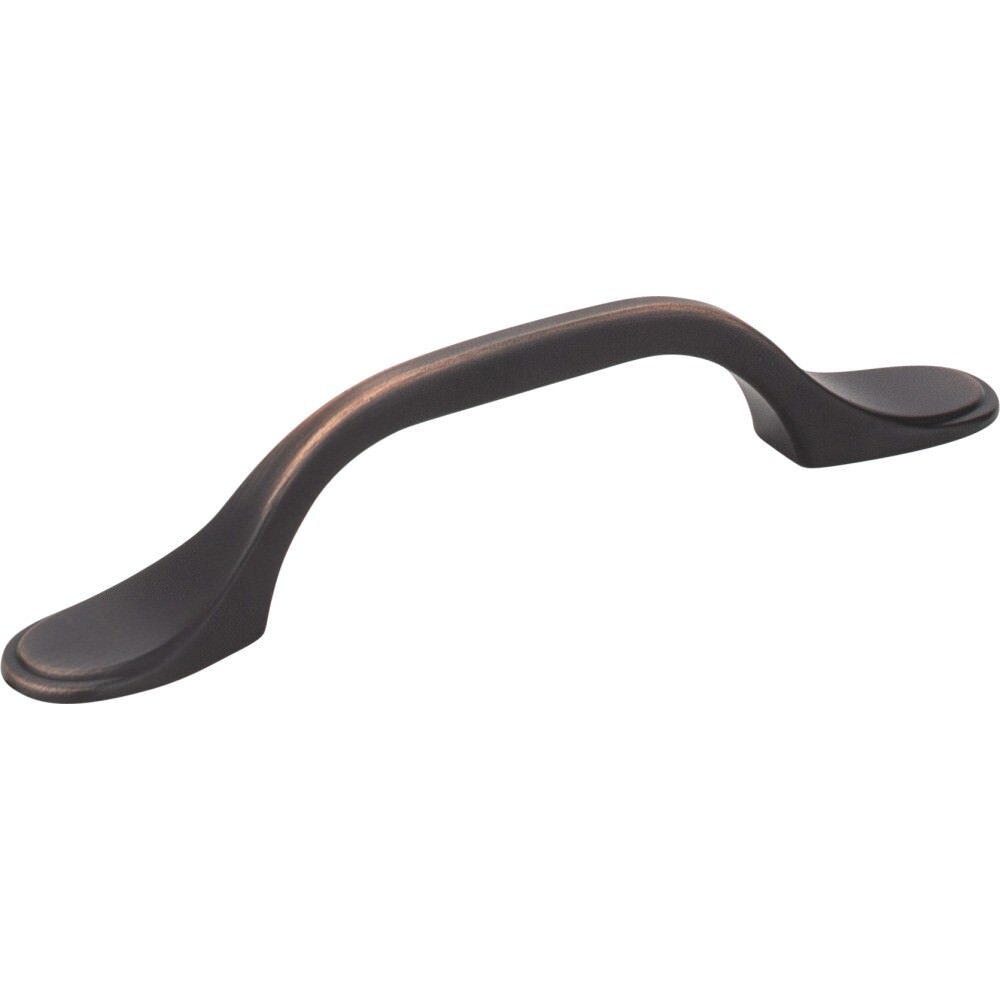 Elements 254-3DBAC brushed oil rubbed bronze cabinet pull