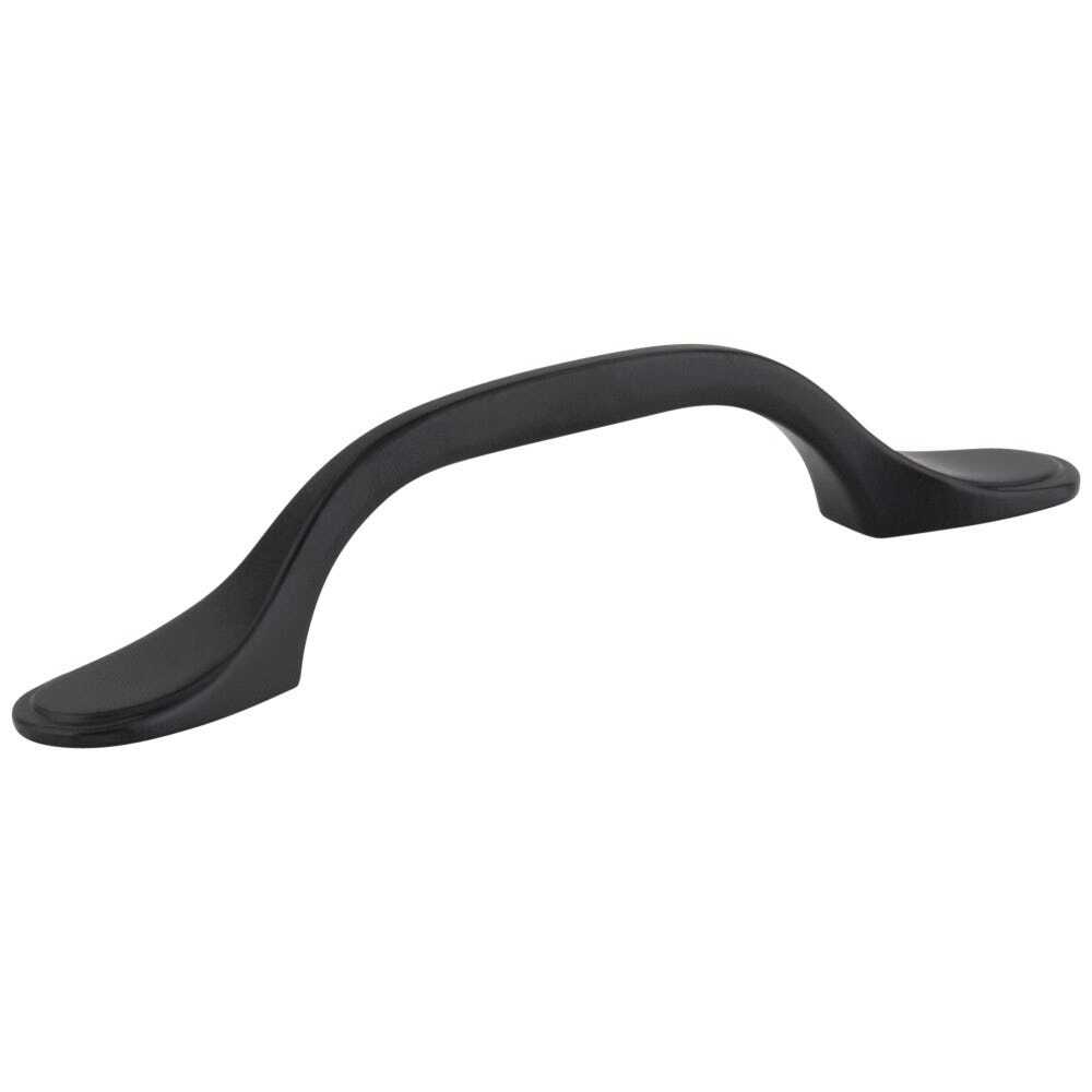 Elements 254-3MB matte black cabinet pull