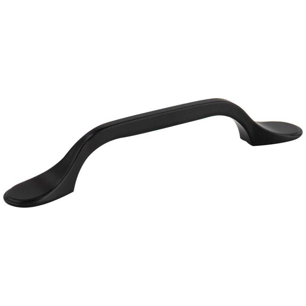 Elements 254-96MB matte black cabinet pull