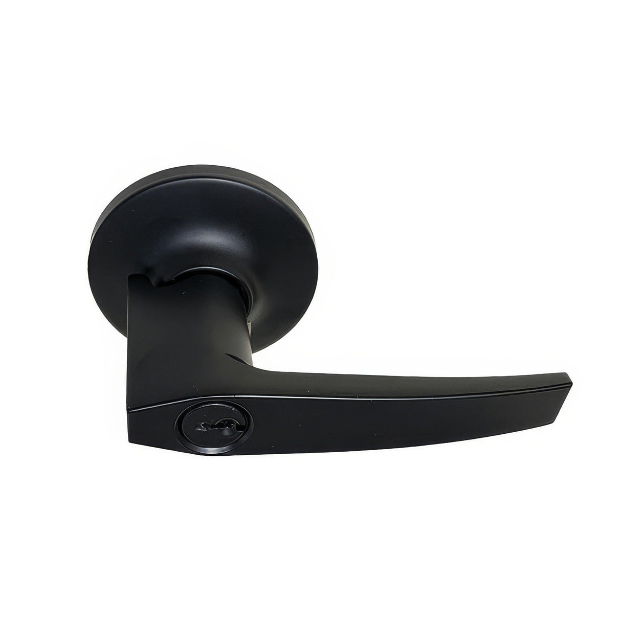 Better Home Products 25544BLK matte black keyed entry door lever