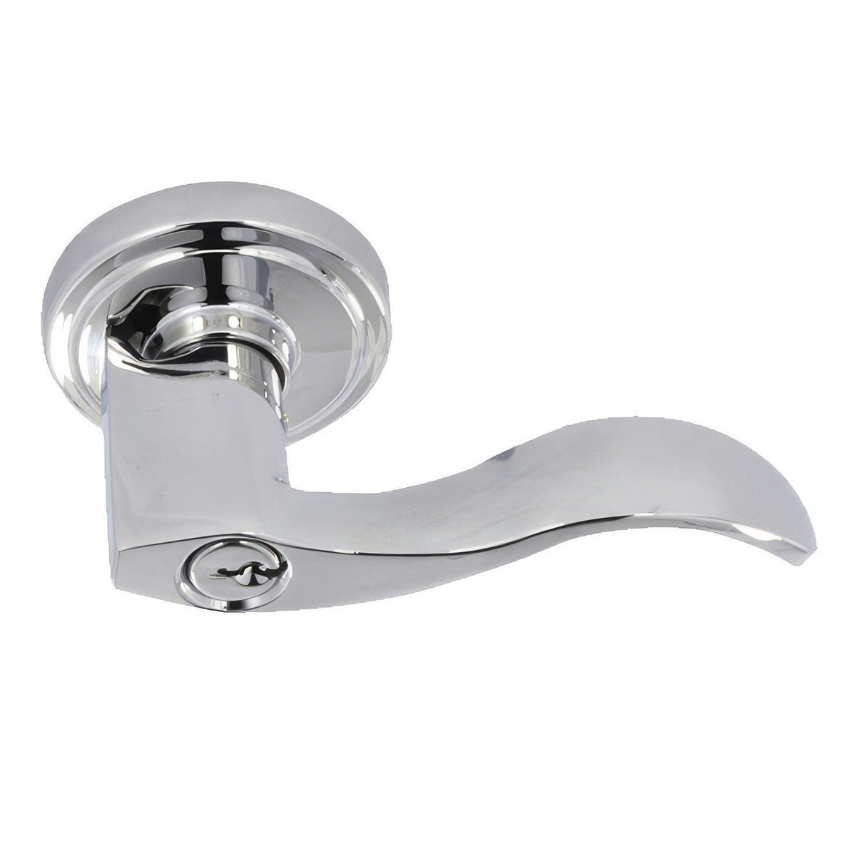 Better Home Products 25588CHRT chrome keyed entry door lever