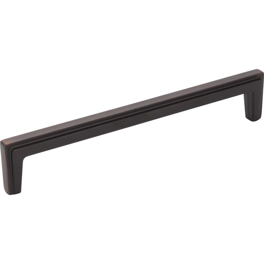 Jeffrey Alexander 259-160DBAC brushed oil rubbed bronze cabinet drawer pull