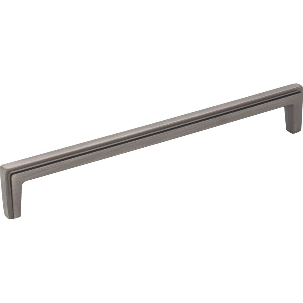 Jeffrey Alexander 259-192BNBDL brushed pewter cabinet drawer pull
