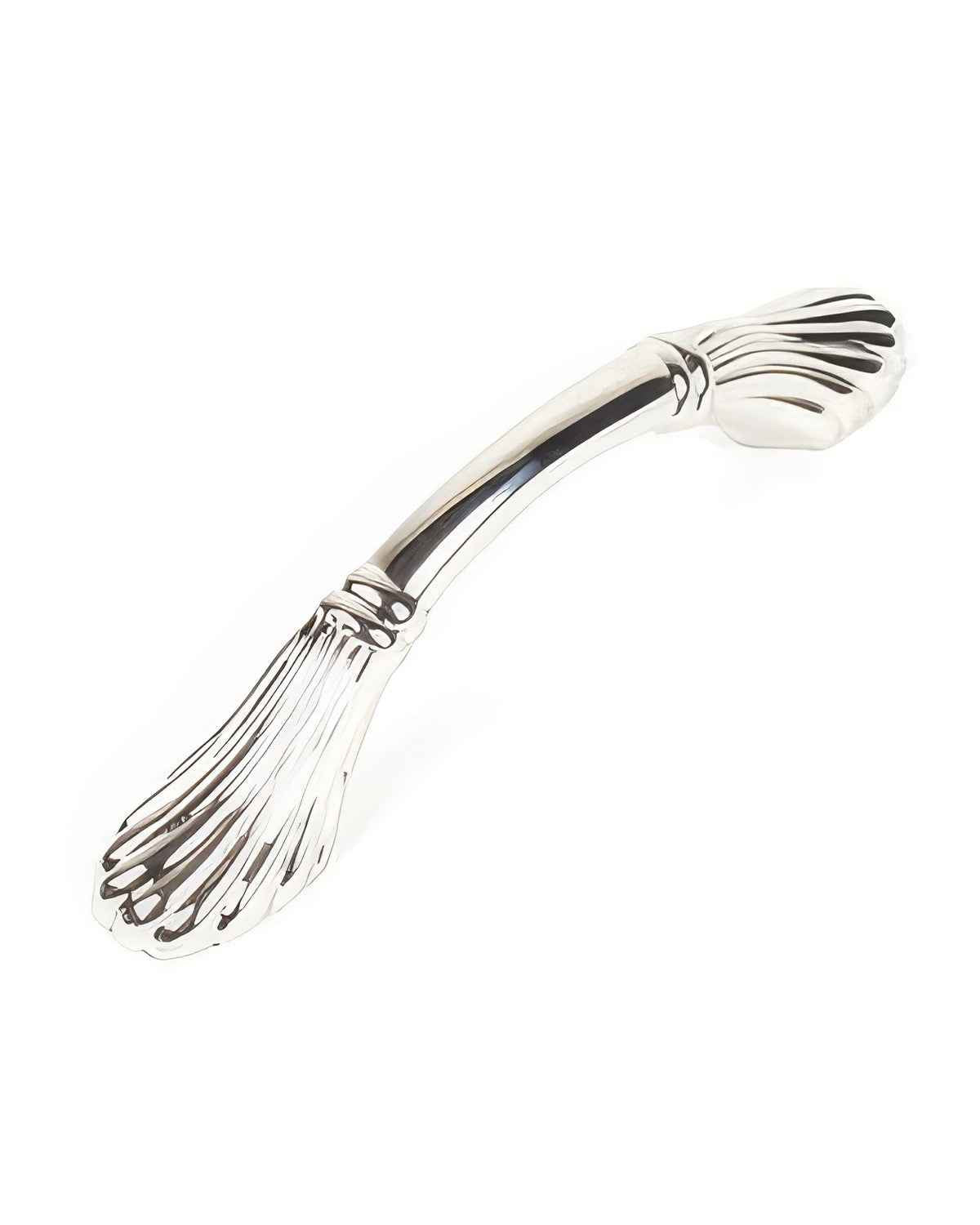 Century Hardware 26046-14 Orchid cabinet pull handle in polished brass, additional view