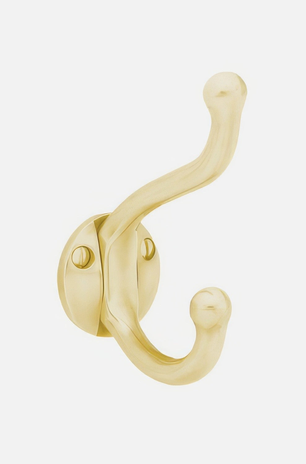 Emtek 2606US4 satin brass robe hook
