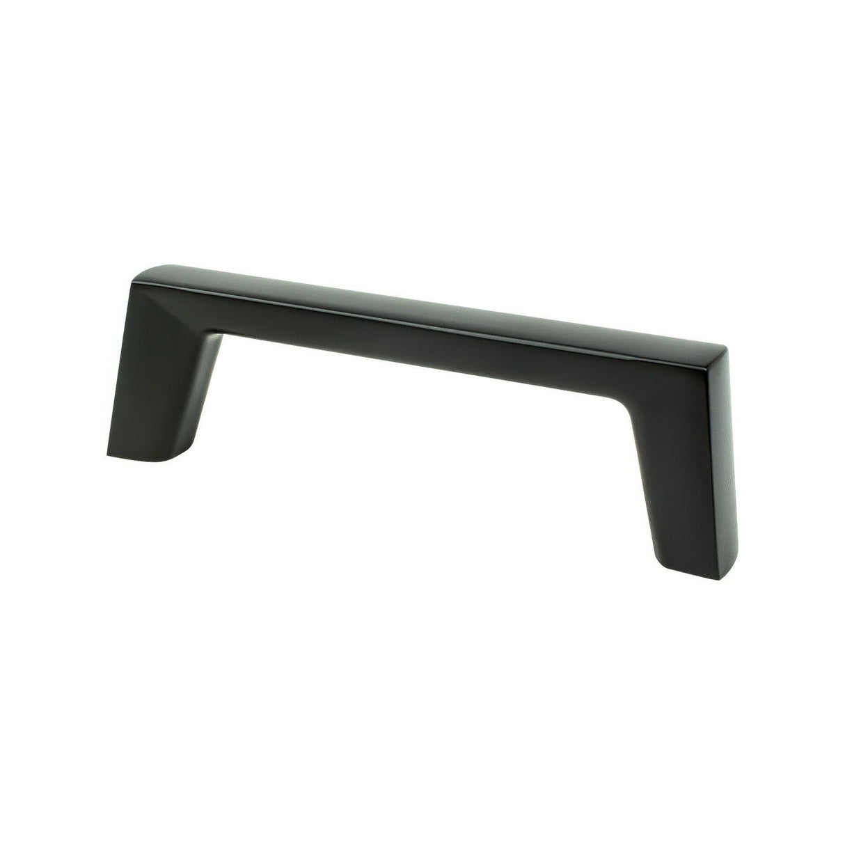 Berenson 2617-10VB-P Brookridge square cabinet pull in polished brass, additional view