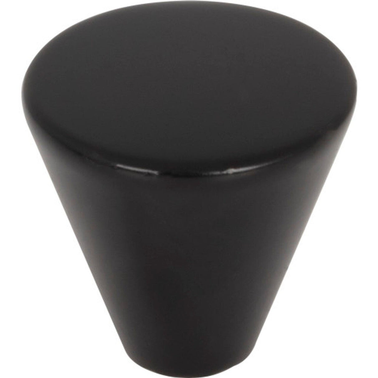 Elements 26MB matte black cabinet knob