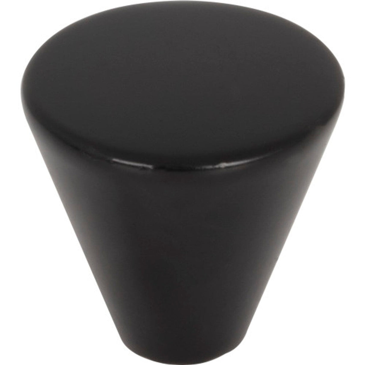 Elements 26MB matte black cabinet knob