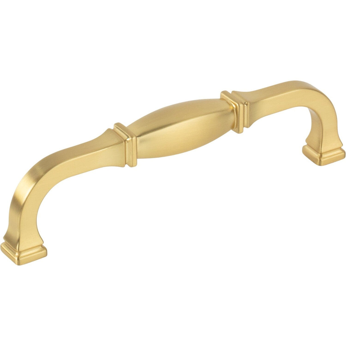 Jeffrey Alexander 278-128BG brushed gold cabinet drawer pull