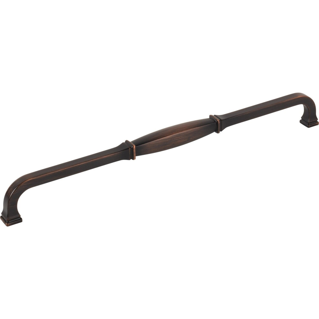 Jeffrey Alexander 278-305DBAC brushed oil rubbed bronze cabinet drawer pull