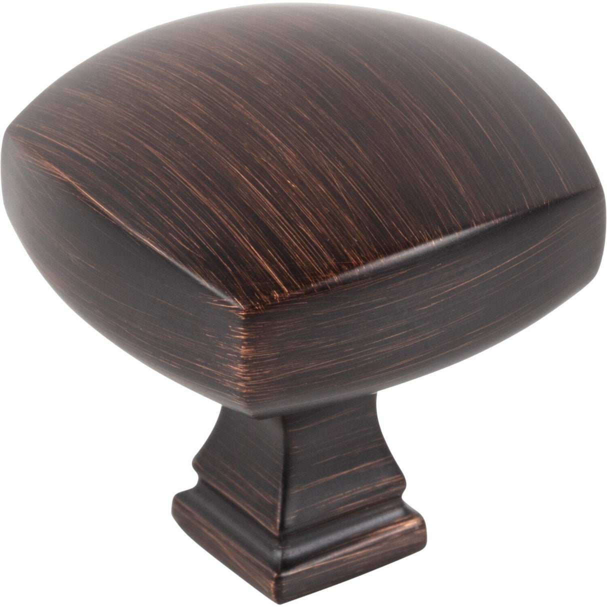 Jeffrey Alexander 278L-DBAC brushed oil rubbed bronze cabinet knob