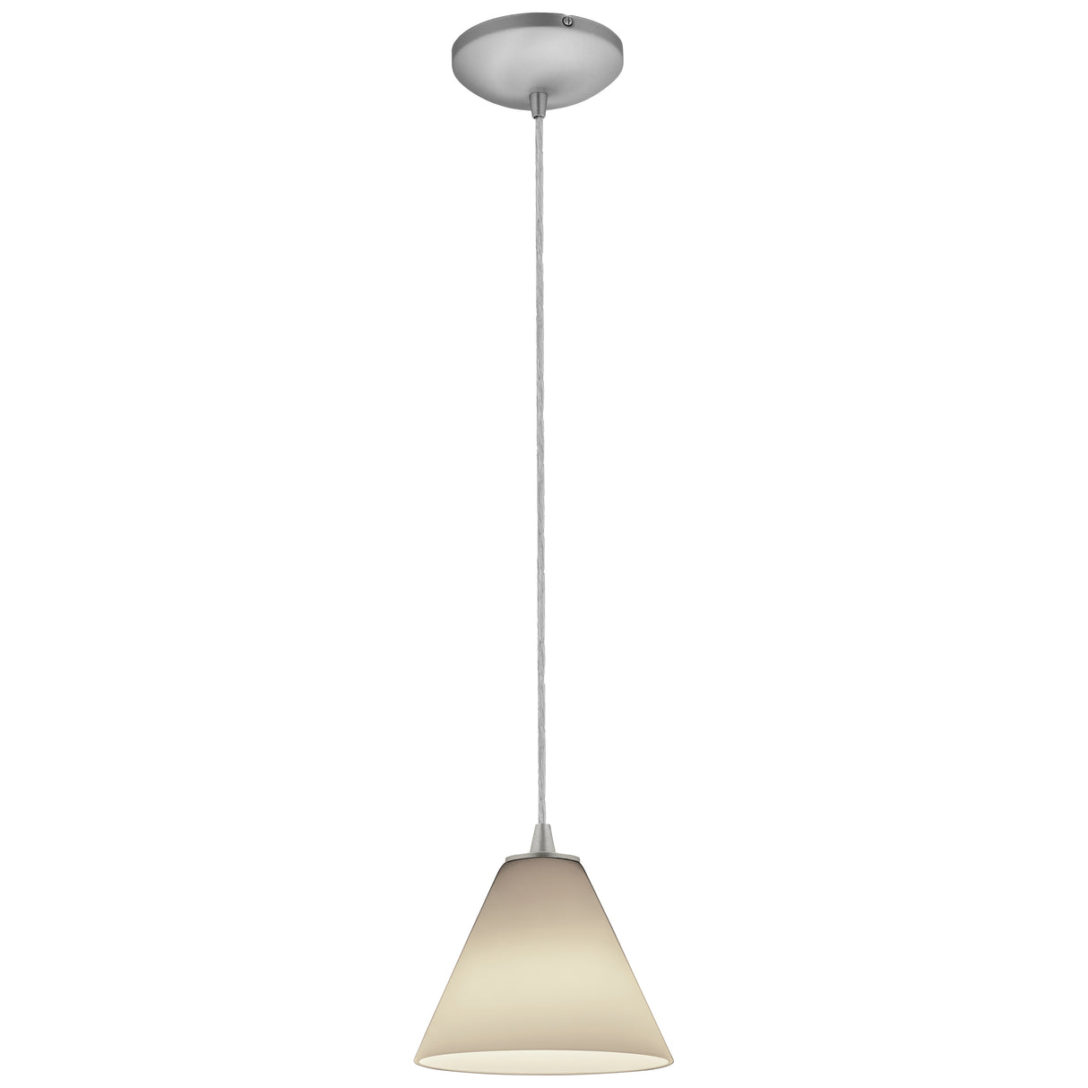 Access Lighting 28004-3C-BS/WHT led pendant