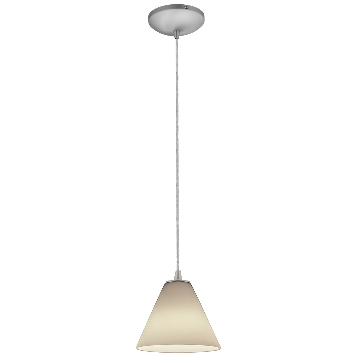 Access Lighting 28004-3C-BS/WHT led pendant