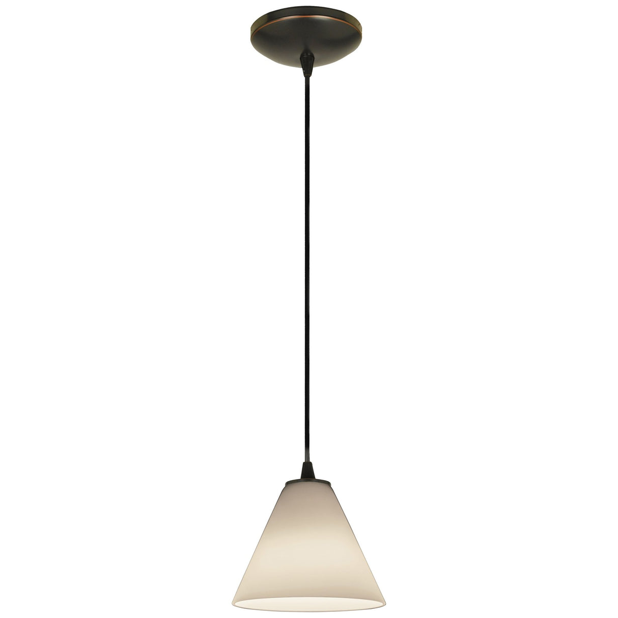 Access Lighting 28004-3C-ORB/WHT led pendant