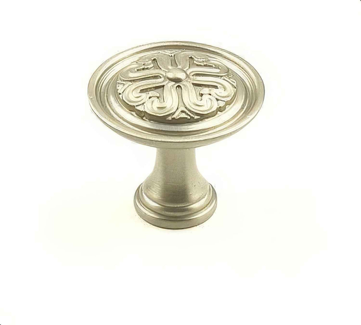 Century Hardware 28015-DSN Iris cabinet knob in satin stainless, additional view