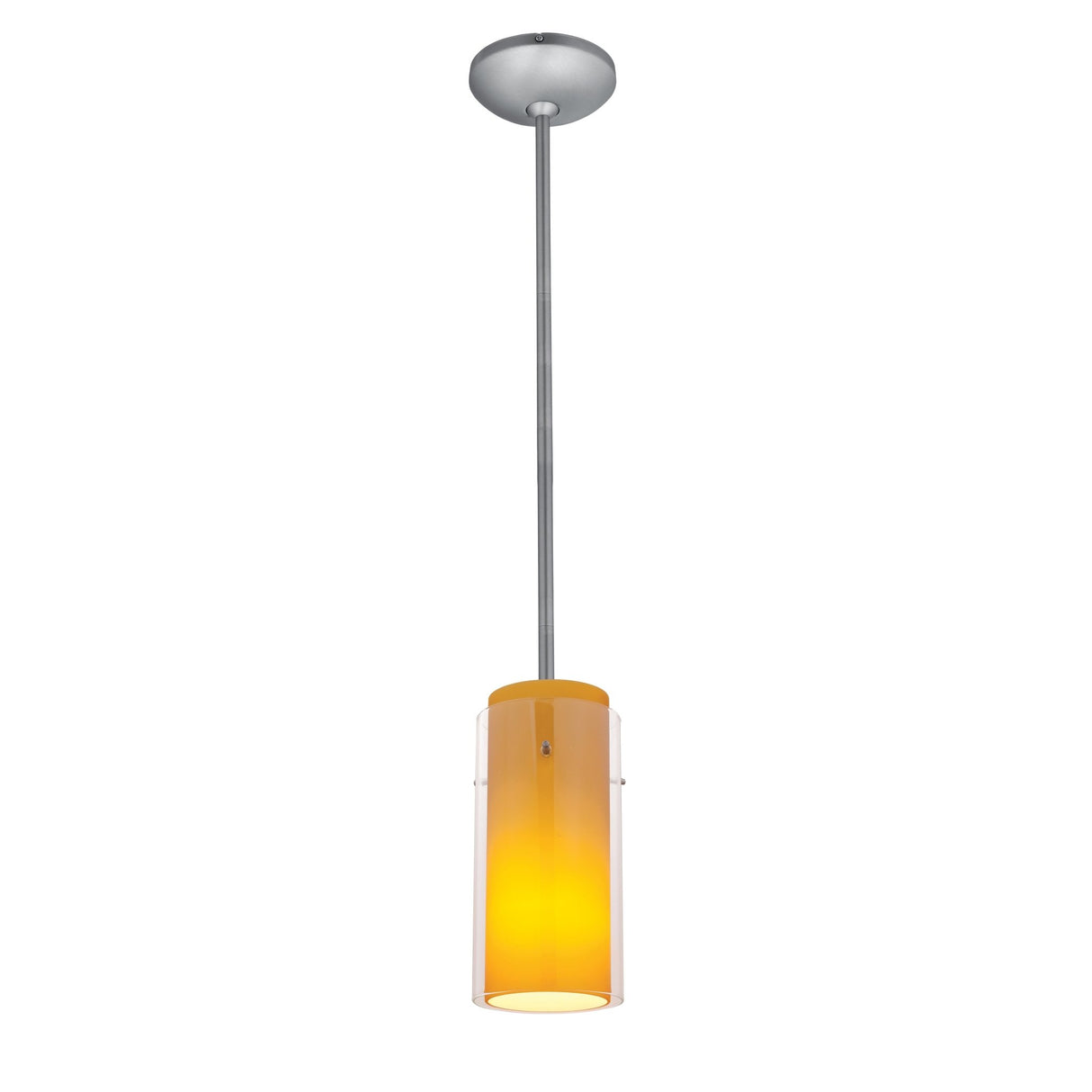 Access Lighting 28033-3R-BS/CLAM led pendant