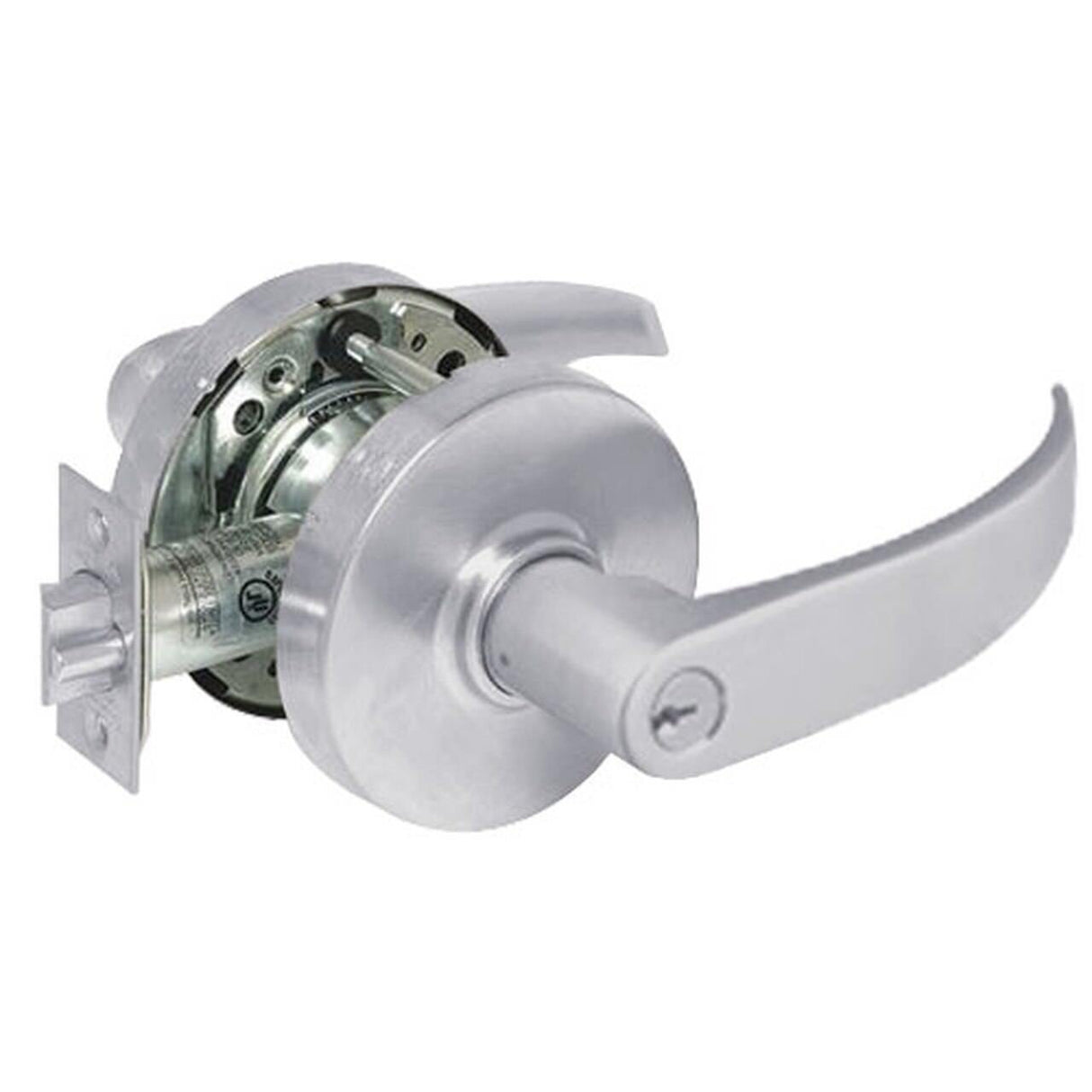 Sargent 2810G05LP26D satin chrome keyed entry door lever