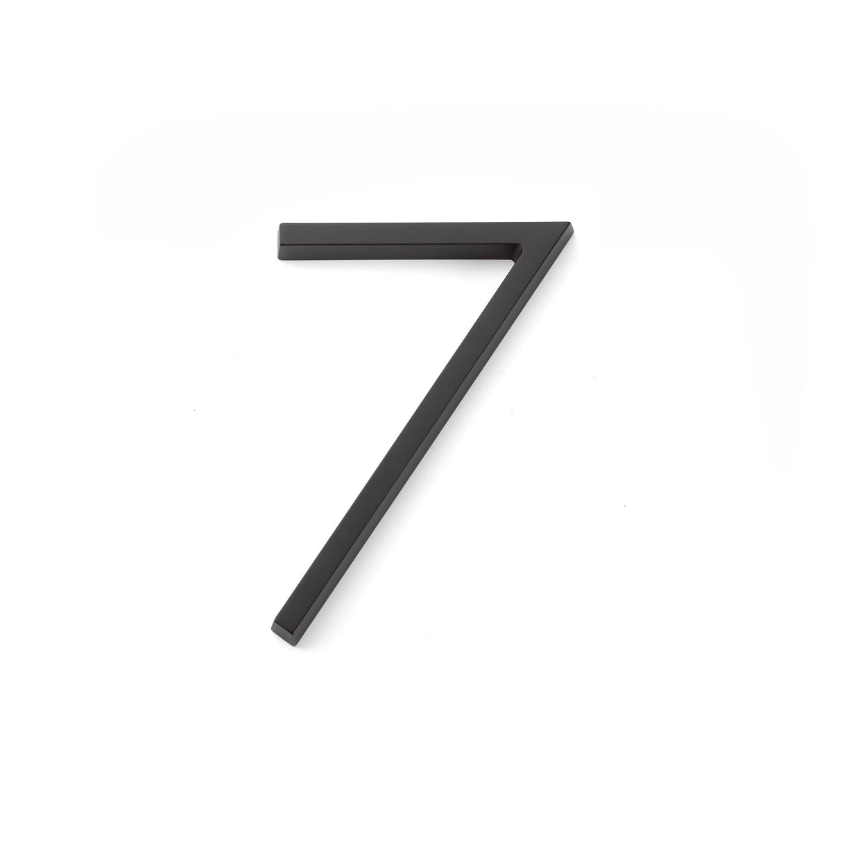 Emtek 7" Modern # 7 House Number in Flat Black