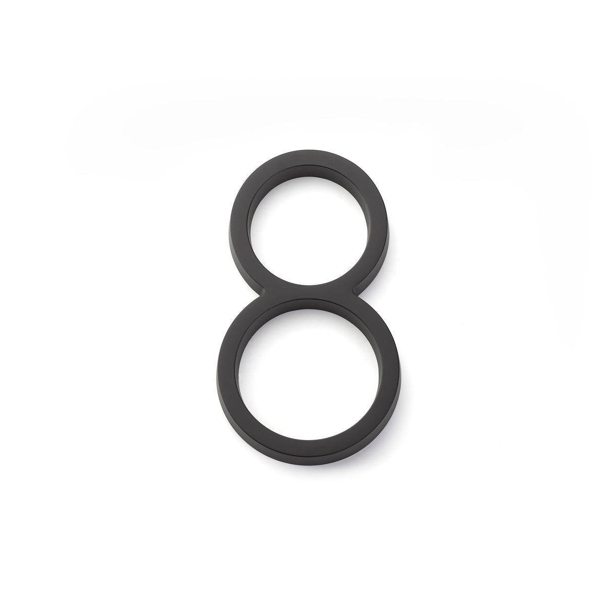 Emtek 7" Modern # 8 House Number in Flat Black