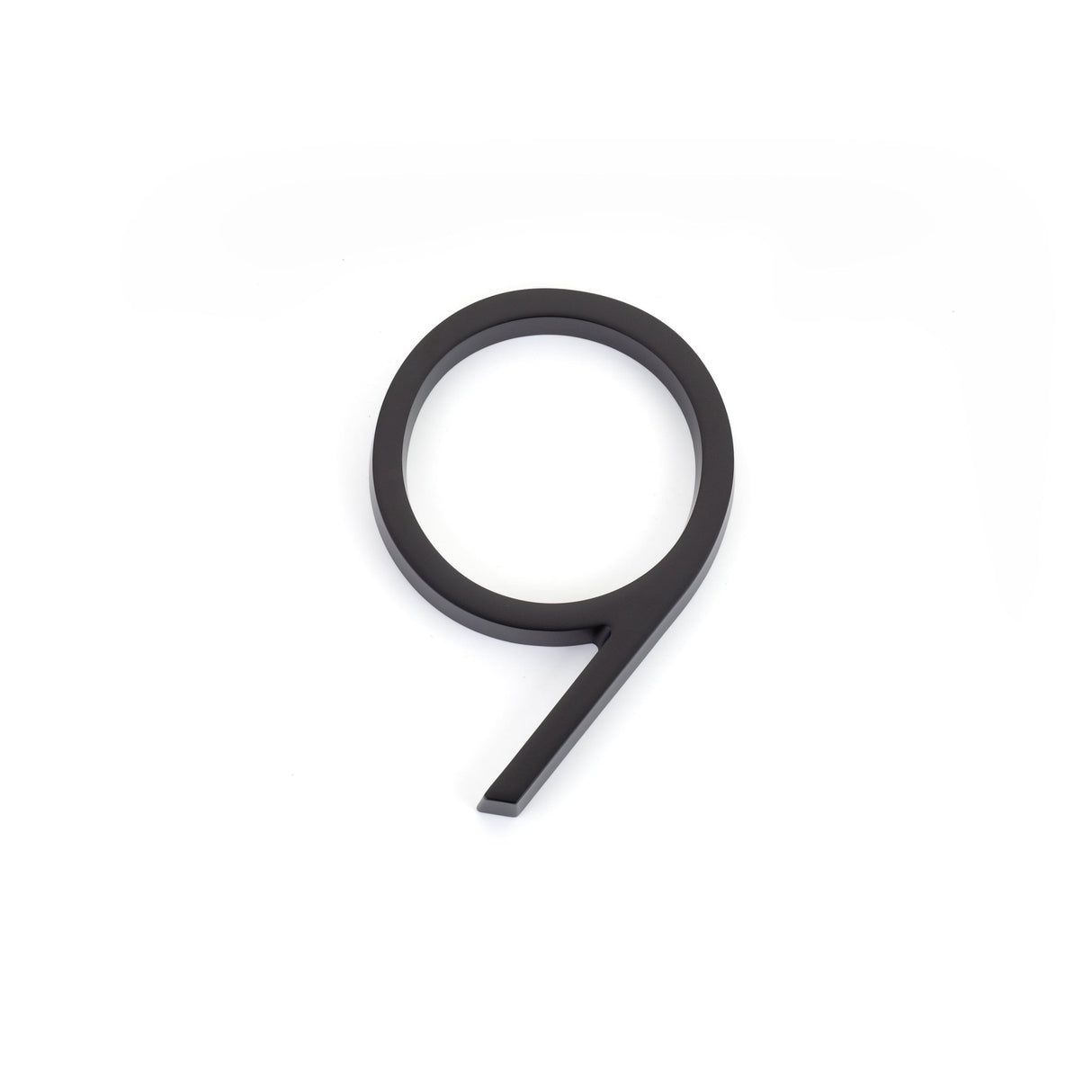 Emtek 7" Modern # 9 House Number in Flat Black